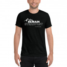 REMAIN STEADFAST Short sleeve t-shirt